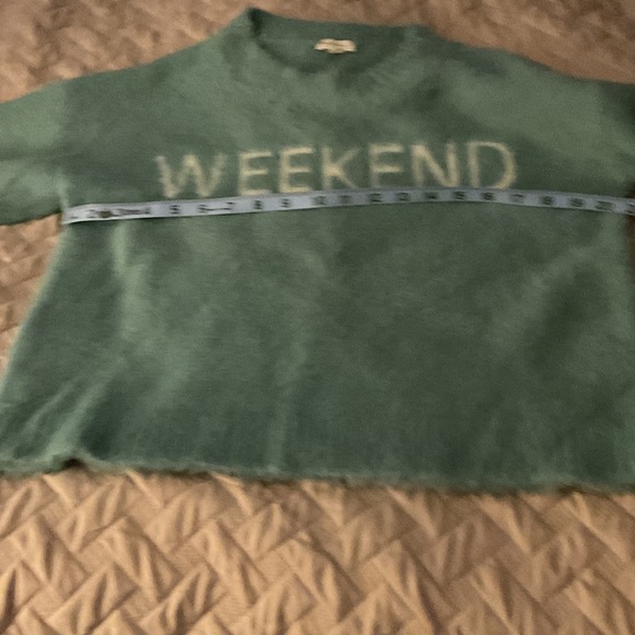 Hem & Thread Teal 'Weekend' Sweater - Picture 6 of 14